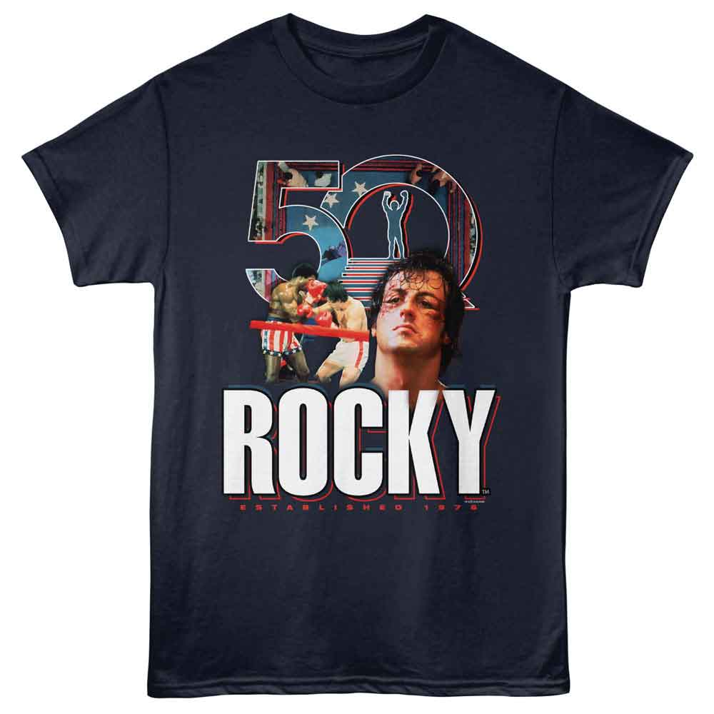 ROCKY Eye-Catching T-Shirt, 50 IMAGE INLAY