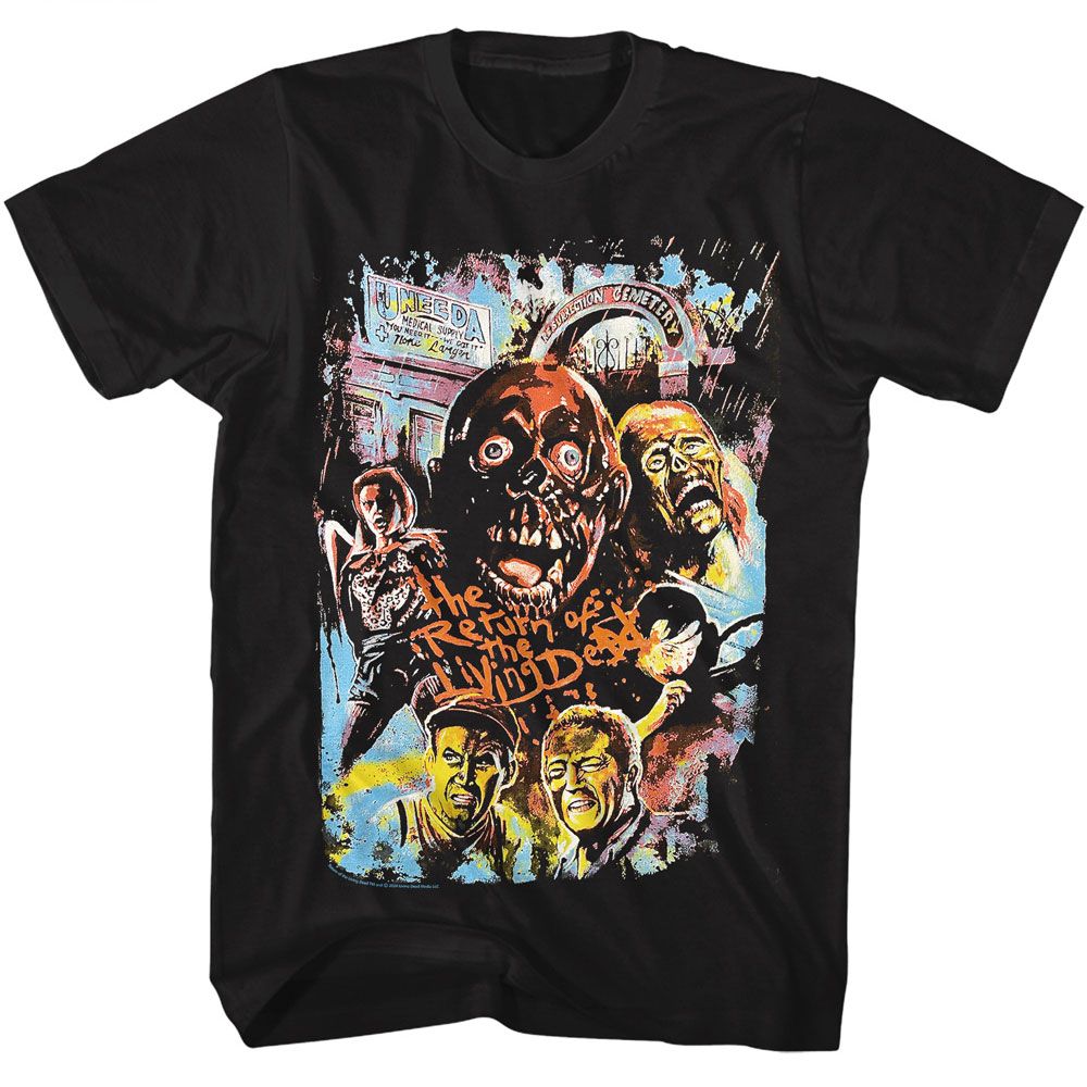 RETURN OF THE LIVING DEAD T-Shirt, Joe K Art