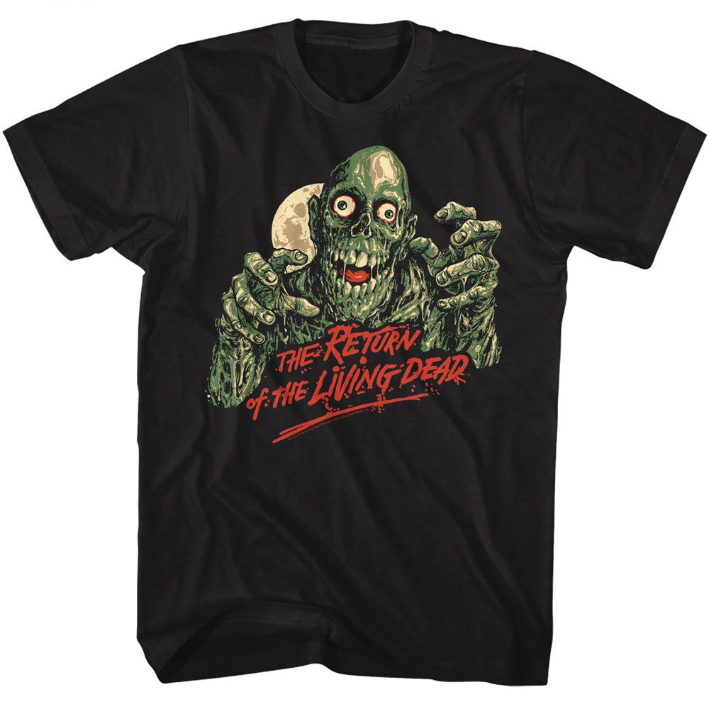 RETURN OF THE LIVING DEAD Eye-Catching T-Shirt, ZOMBIE MOON 2