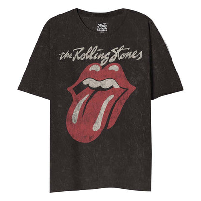 ROLLING STONES Mineral Wash T-Shirt, Classic Lick