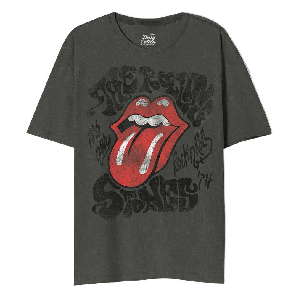 ROLLING STONES Mineral Wash T-Shirt, It&