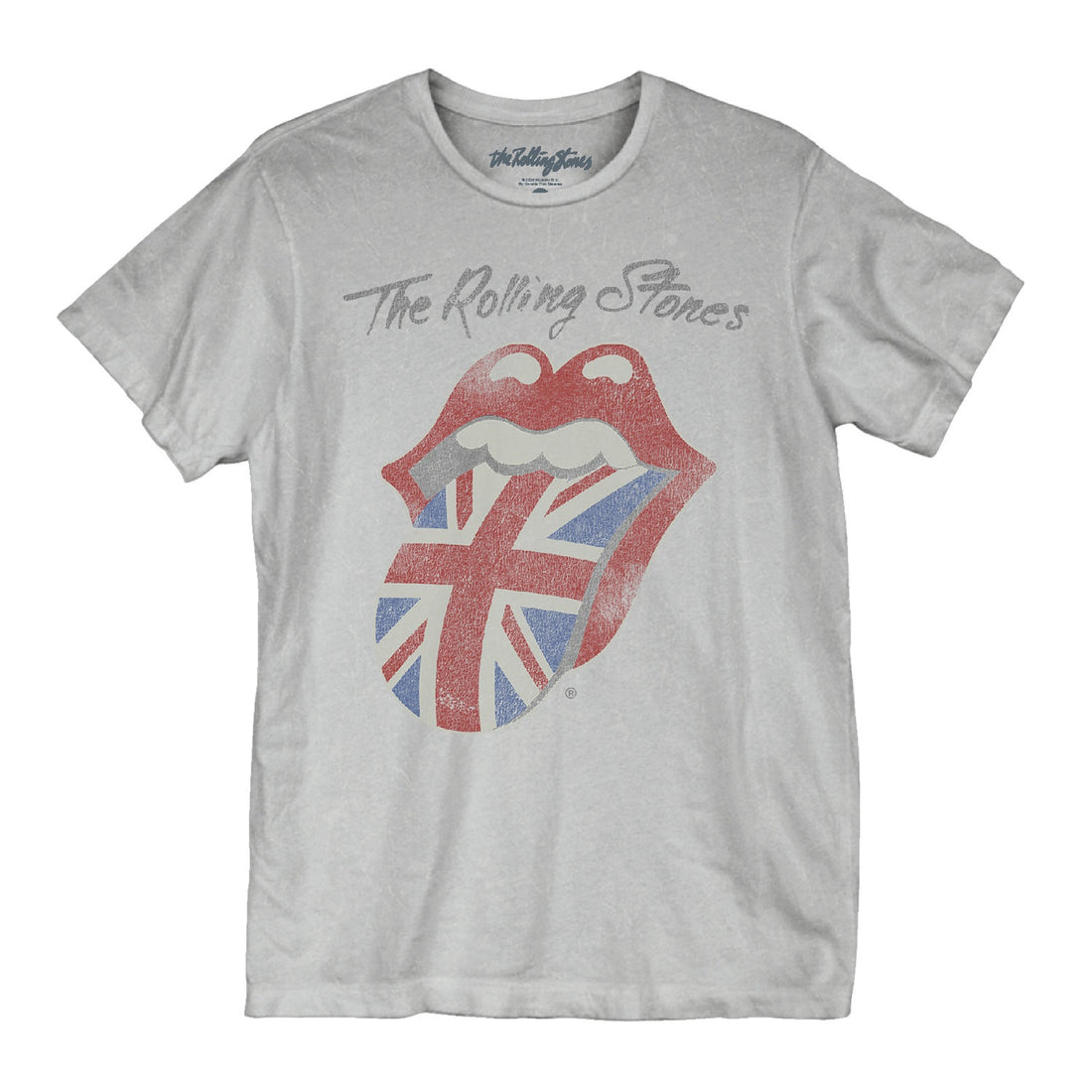 ROLLING STONES Unisex T-Shirt, UK FLAG