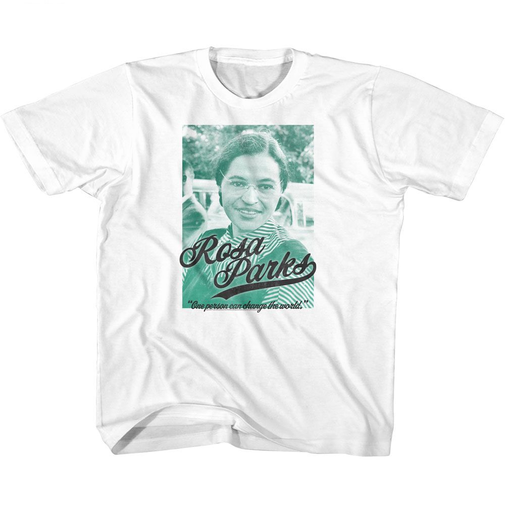 ROSA PARKS Kids T-Shirt, ROSA PARKS ONE PERSON CAN