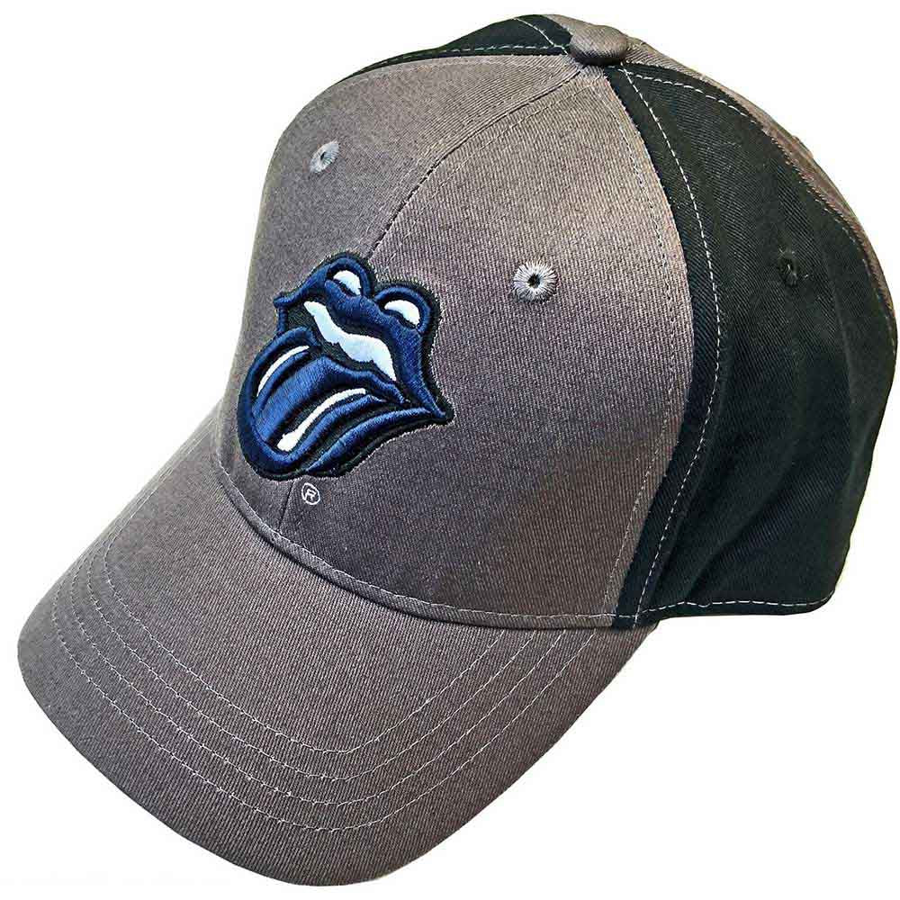 THE ROLLING STONES Baseball Cap, Navy Tongue