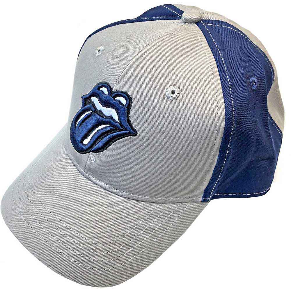 THE ROLLING STONES Baseball Cap, Navy Tongue