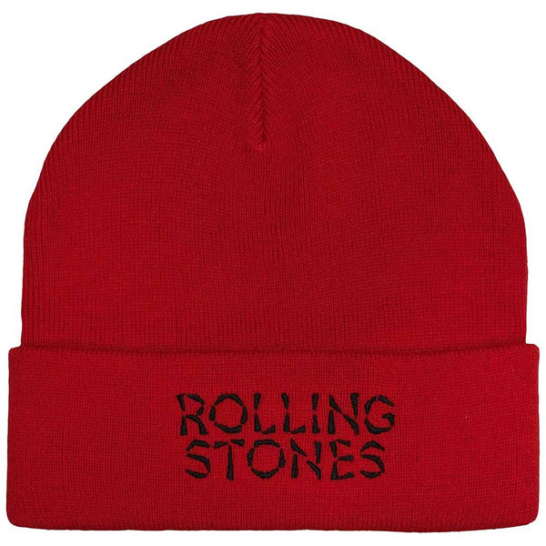 THE ROLLING STONES Attractive Beanie Hat, Hackney Diamonds Logo