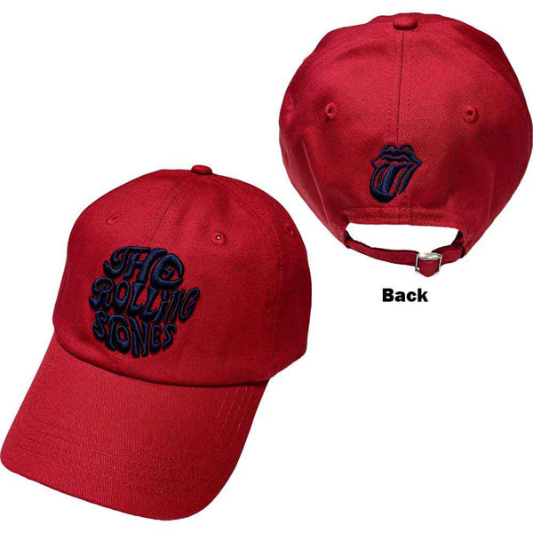 THE ROLLING STONES Baseball Cap, Vintage 70s Logo