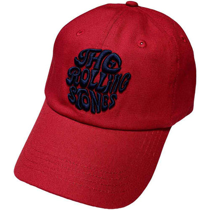 THE ROLLING STONES Baseball Cap, Vintage 70s Logo