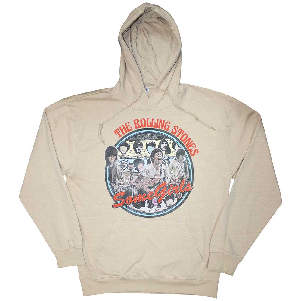 The Rolling Stones Attractive Hoodie, Some Girls Circle