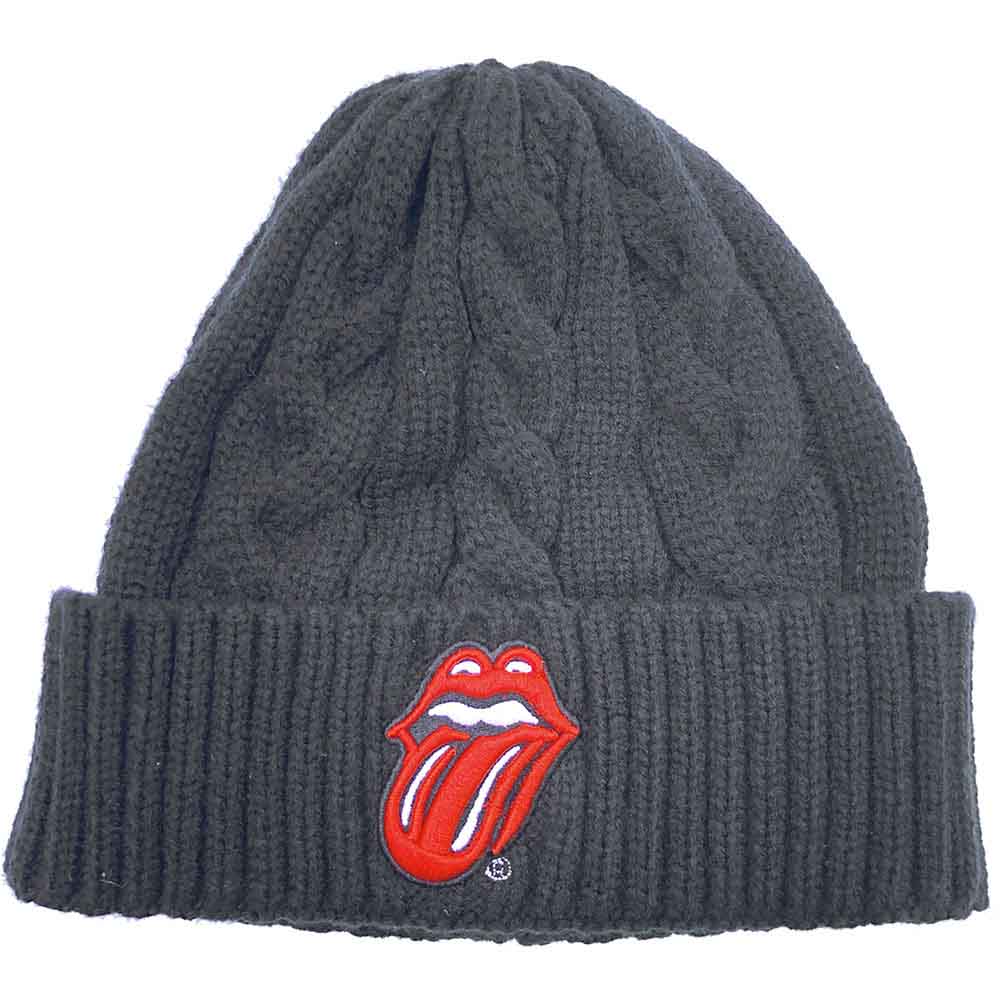 THE ROLLING STONES Attractive Beanie Hat, Classic Tongue