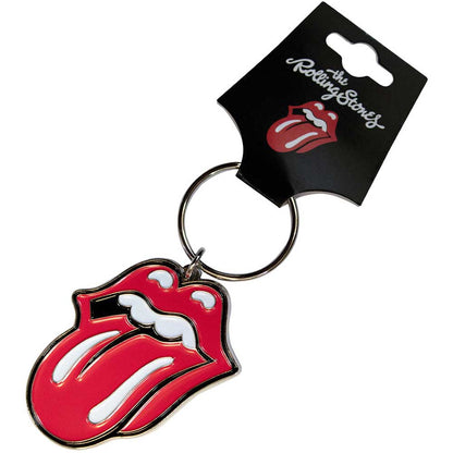 THE ROLLING STONES Keychain, Classic Tongue Metal