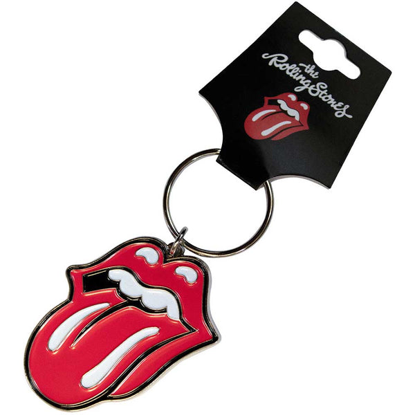 THE ROLLING STONES Keychain, Classic Tongue Metal