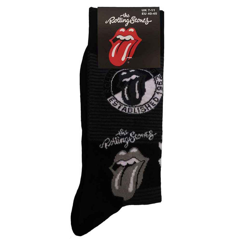 The Rolling Stones Unisex Ankle Socks — Mono Logos