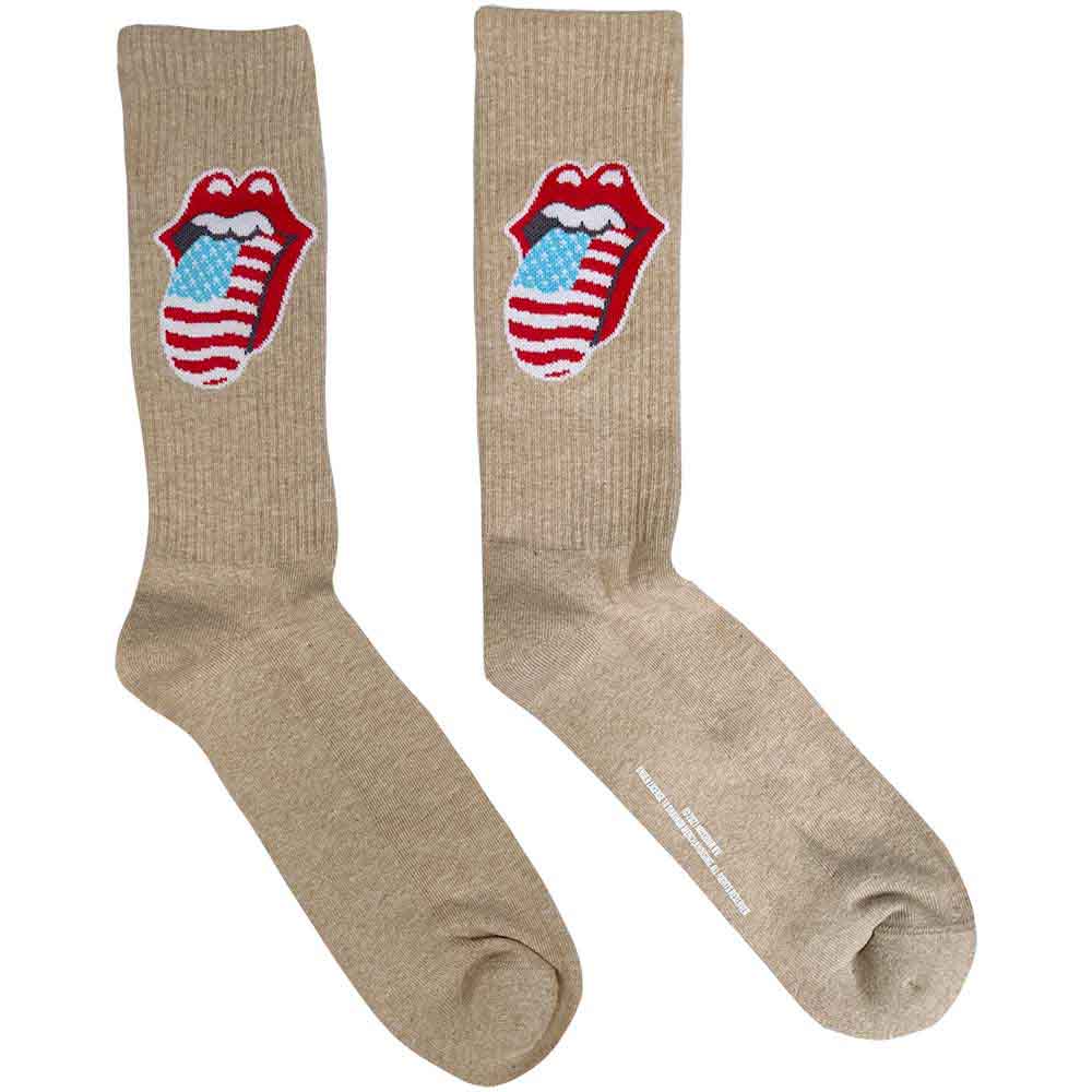The Rolling Stones Unisex Ankle Socks Us Tongue