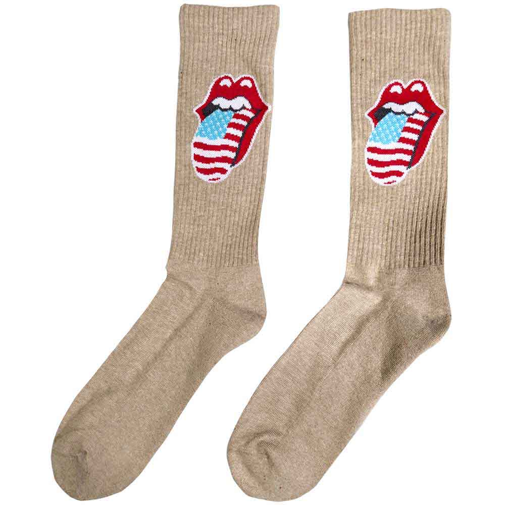 The Rolling Stones Unisex Ankle Socks Us Tongue