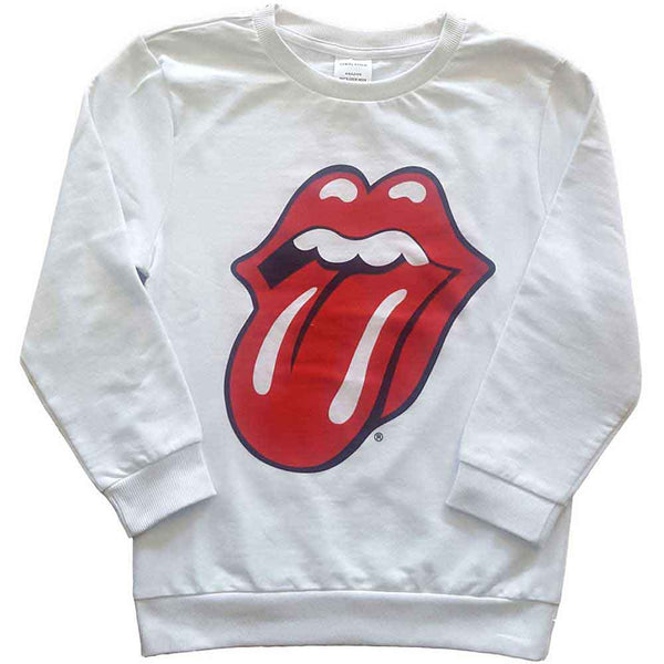 THE ROLLING STONES Attractive Kids Sweatshirt, Classic Tongue