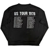 THE ROLLING STONES Attractive Sweatshirt, US Tour 1978