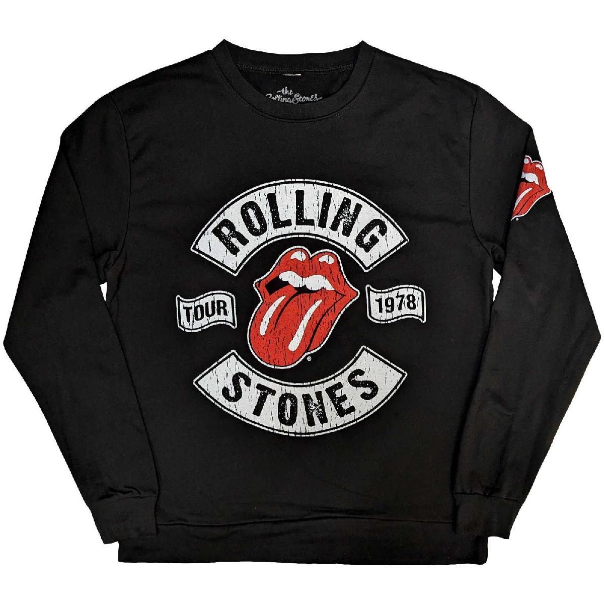 THE ROLLING STONES Attractive Sweatshirt, US Tour 1978