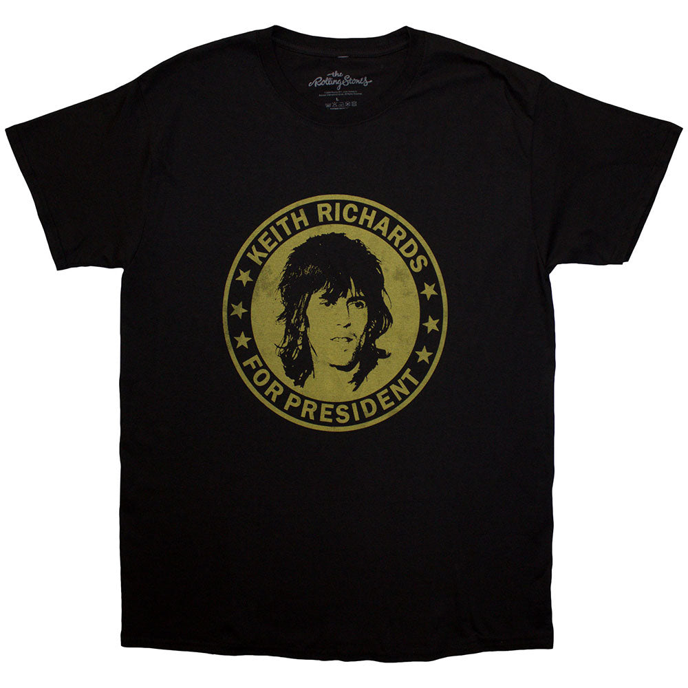 ROLLING STONES Attractive T-Shirt, Keith for President