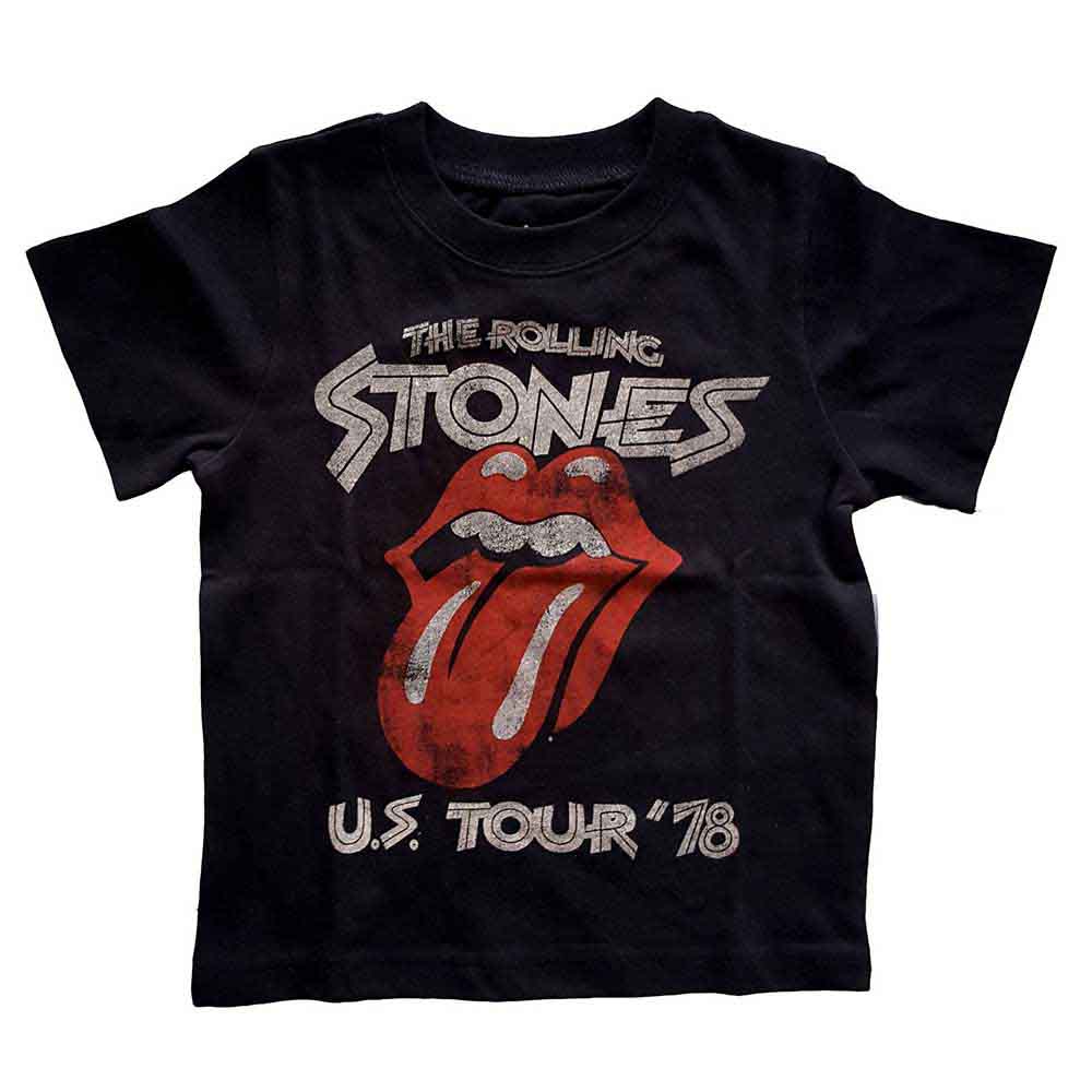 THE ROLLING STONES Attractive Kids T-shirt, Us Tour &