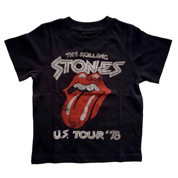 THE ROLLING STONES Attractive Kids T-shirt, Us Tour '78