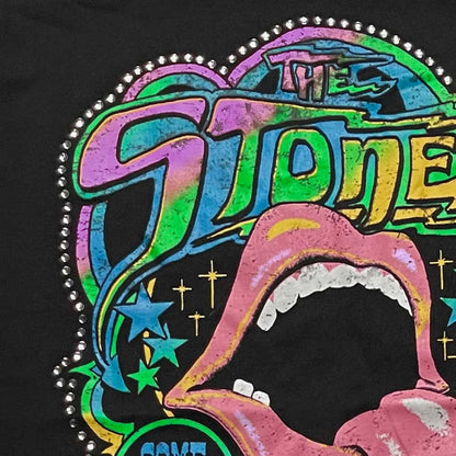 THE ROLLING STONES Attractive T-Shirt, Some Girls Neon Tongue