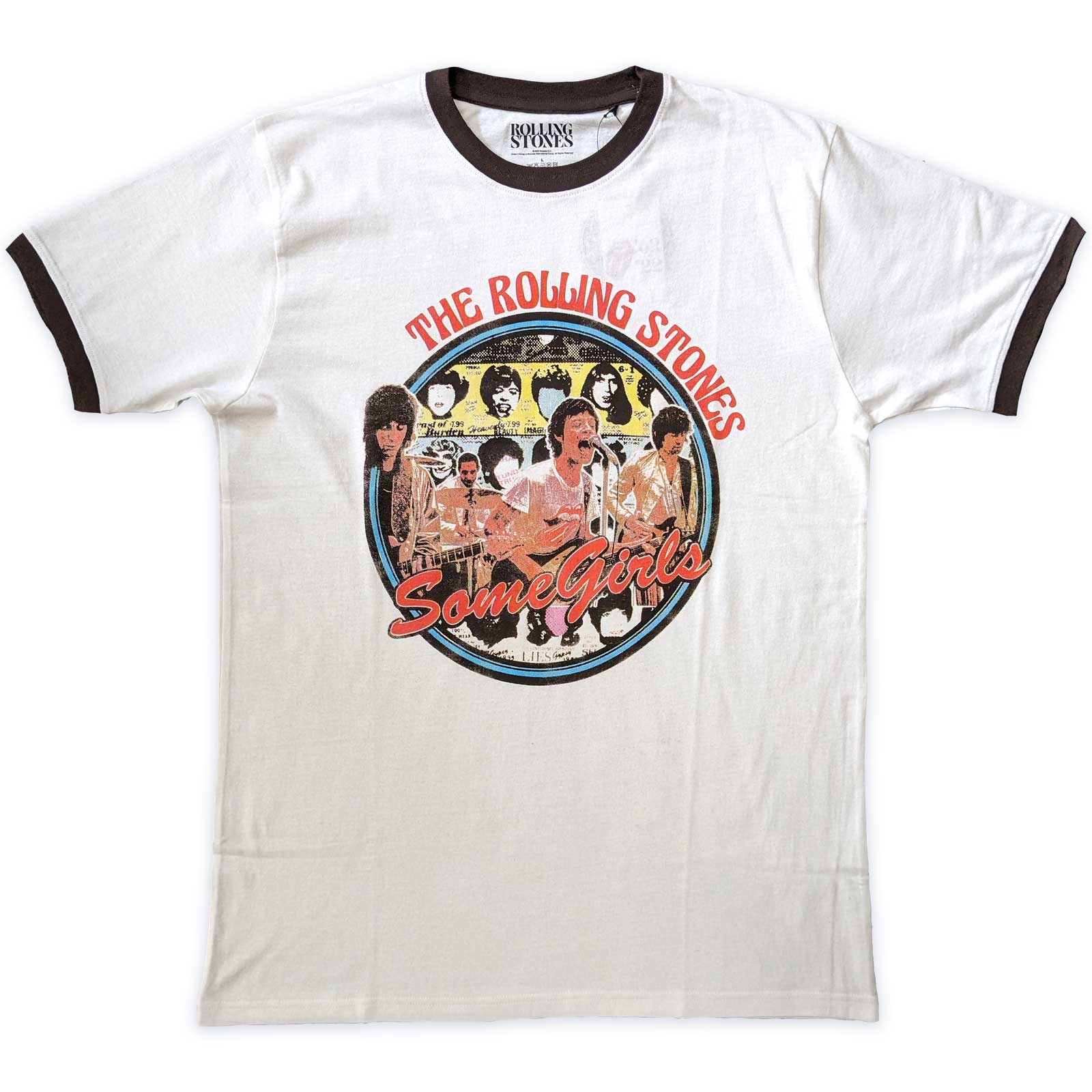 THE ROLLING STONES Attractive T-Shirt, Some Girls Circle