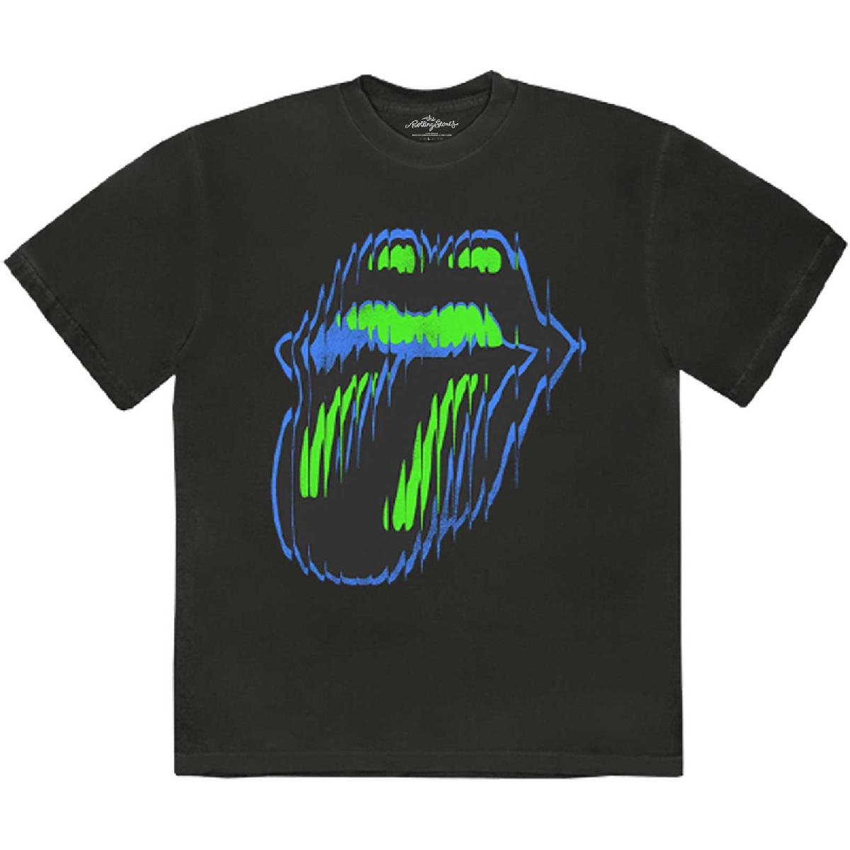 THE ROLLING STONES Attractive T-Shirt, Distorted Tongue