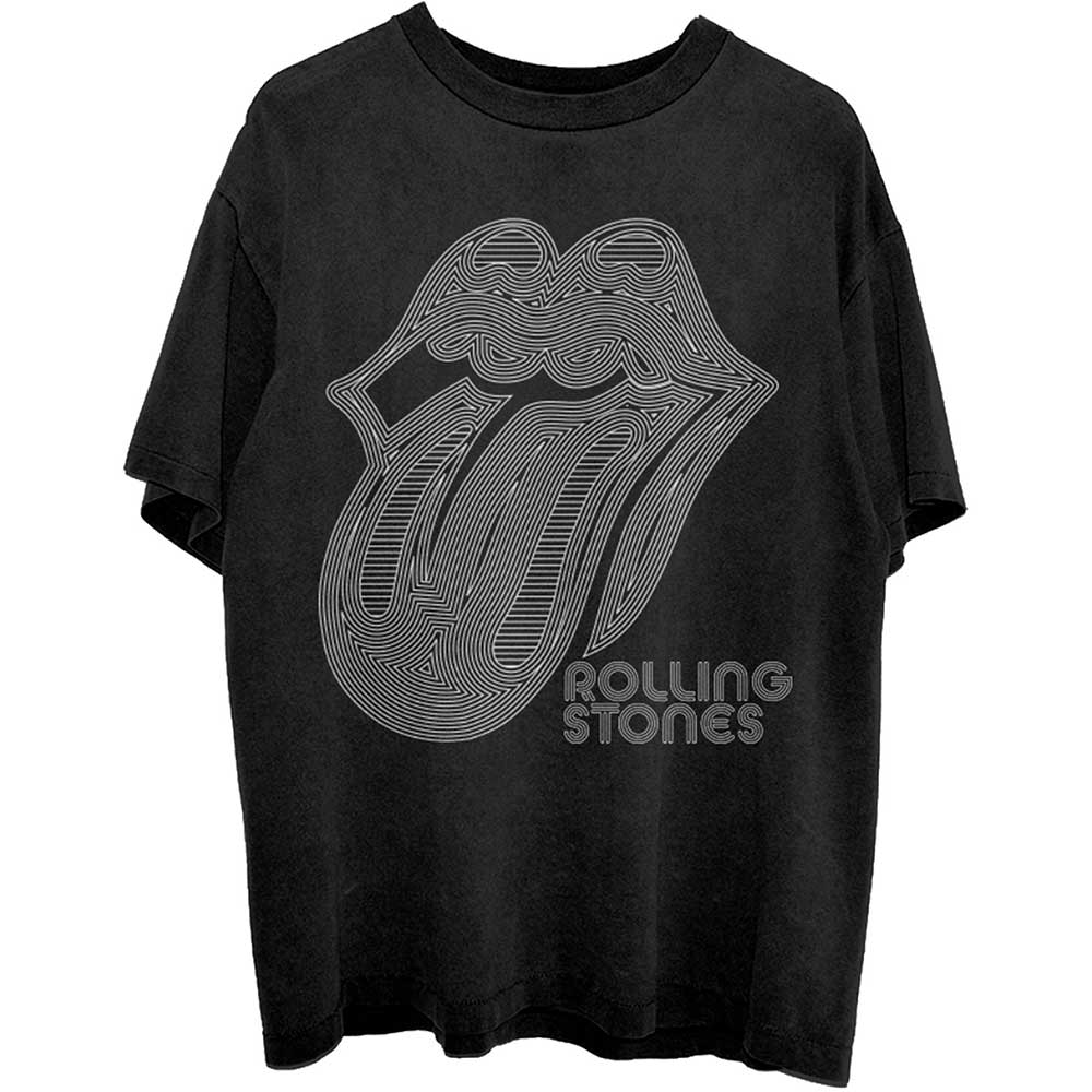 THE ROLLING STONES Attractive T-shirt, Holographic Tongue