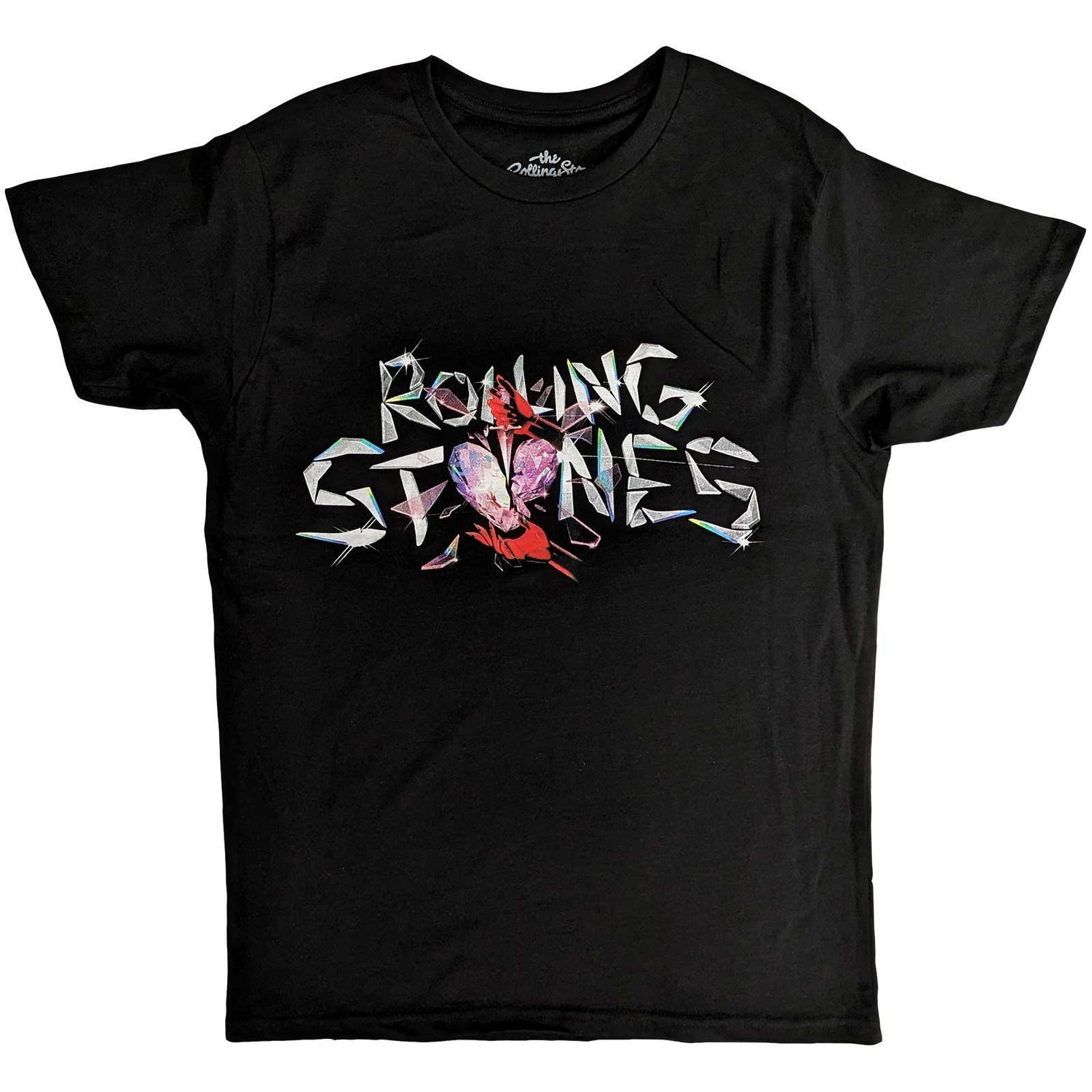 THE ROLLING STONES Attractive T-Shirt, Hackney Diamonds Glass Logo