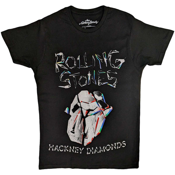 THE ROLLING STONES Attractive T-Shirt, Hackney Diamonds Faded Logo