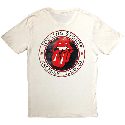 THE ROLLING STONES Attractive T-Shirt, Hackney Diamonds Circle Label