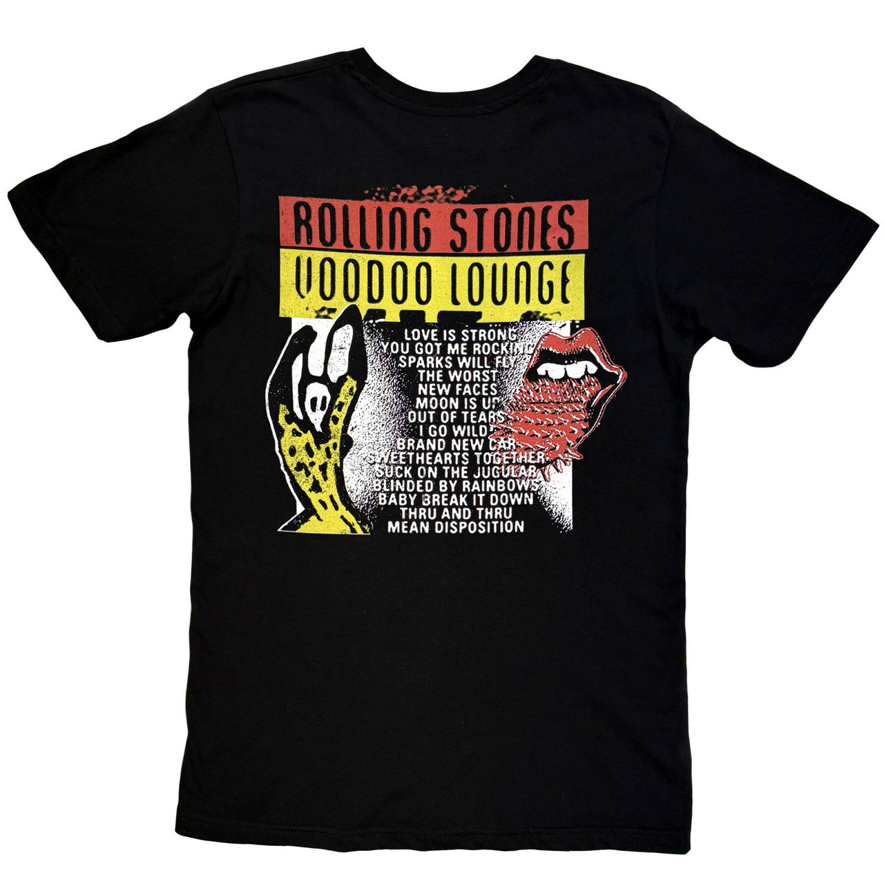 THE ROLLING STONES Attractive T-Shirt, Voodoo Lounge World Tour
