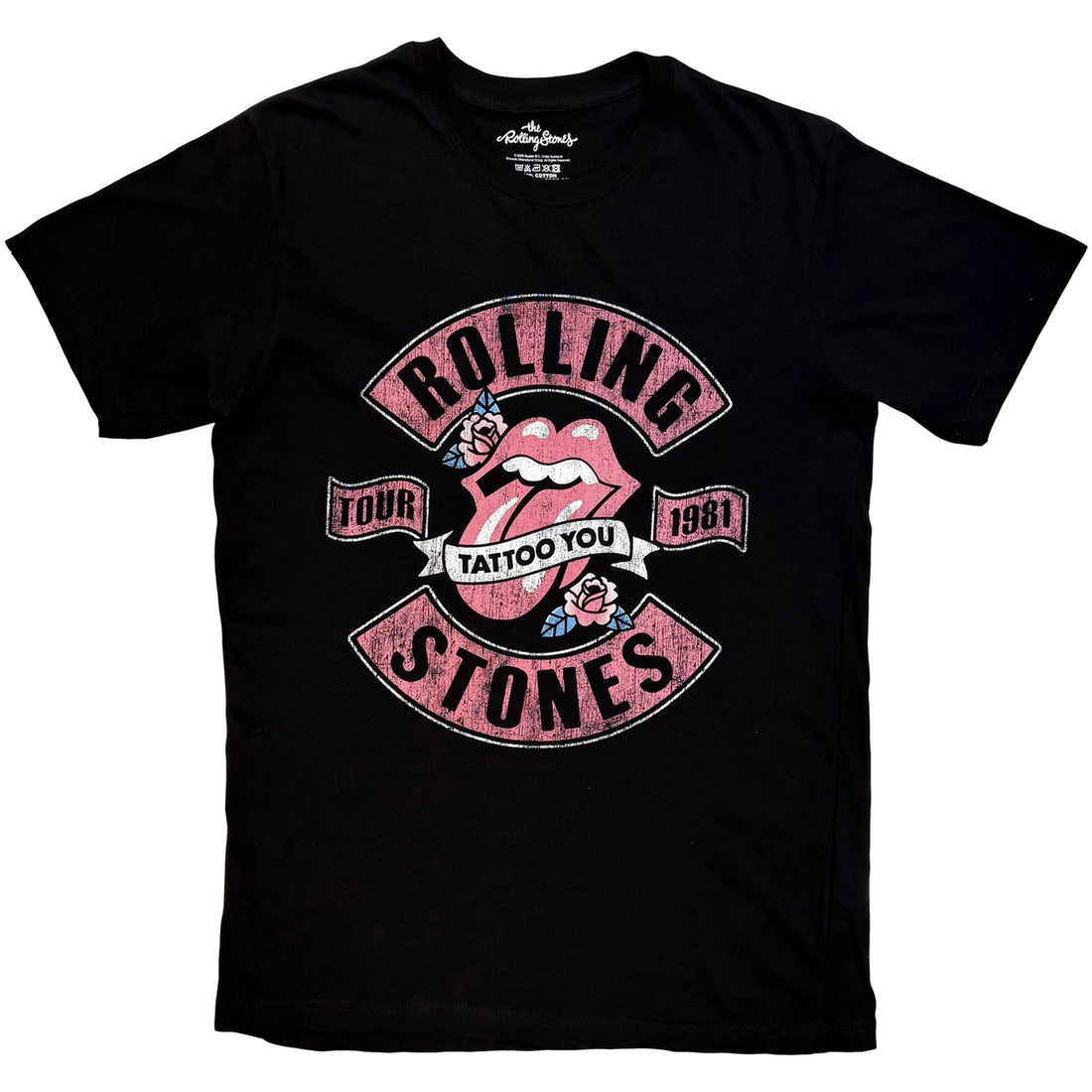 The Rolling Stones Tour 1981 Tattoo You T-Shirt