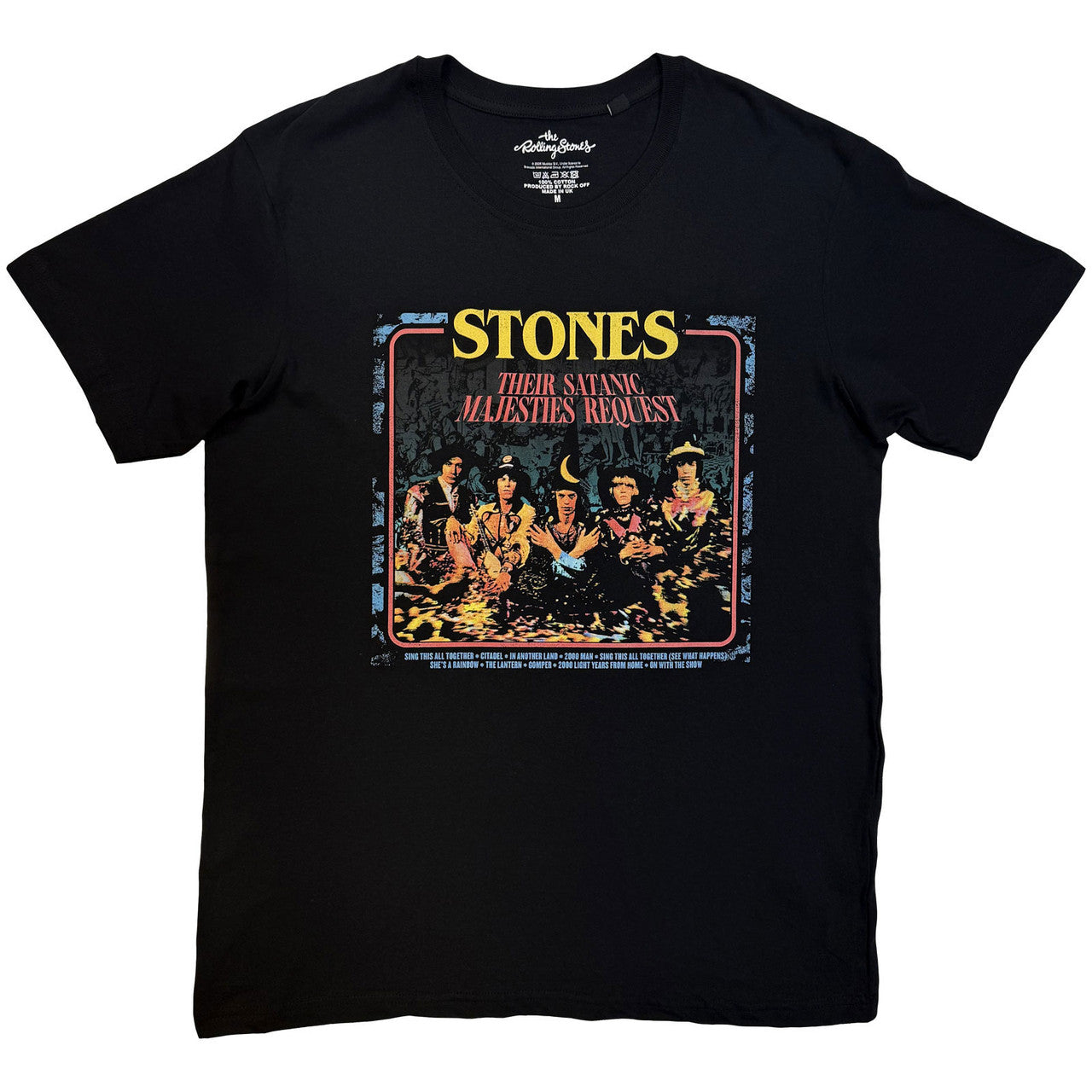 THE ROLLING STONES Attractive T-Shirt, Satanic Majesties