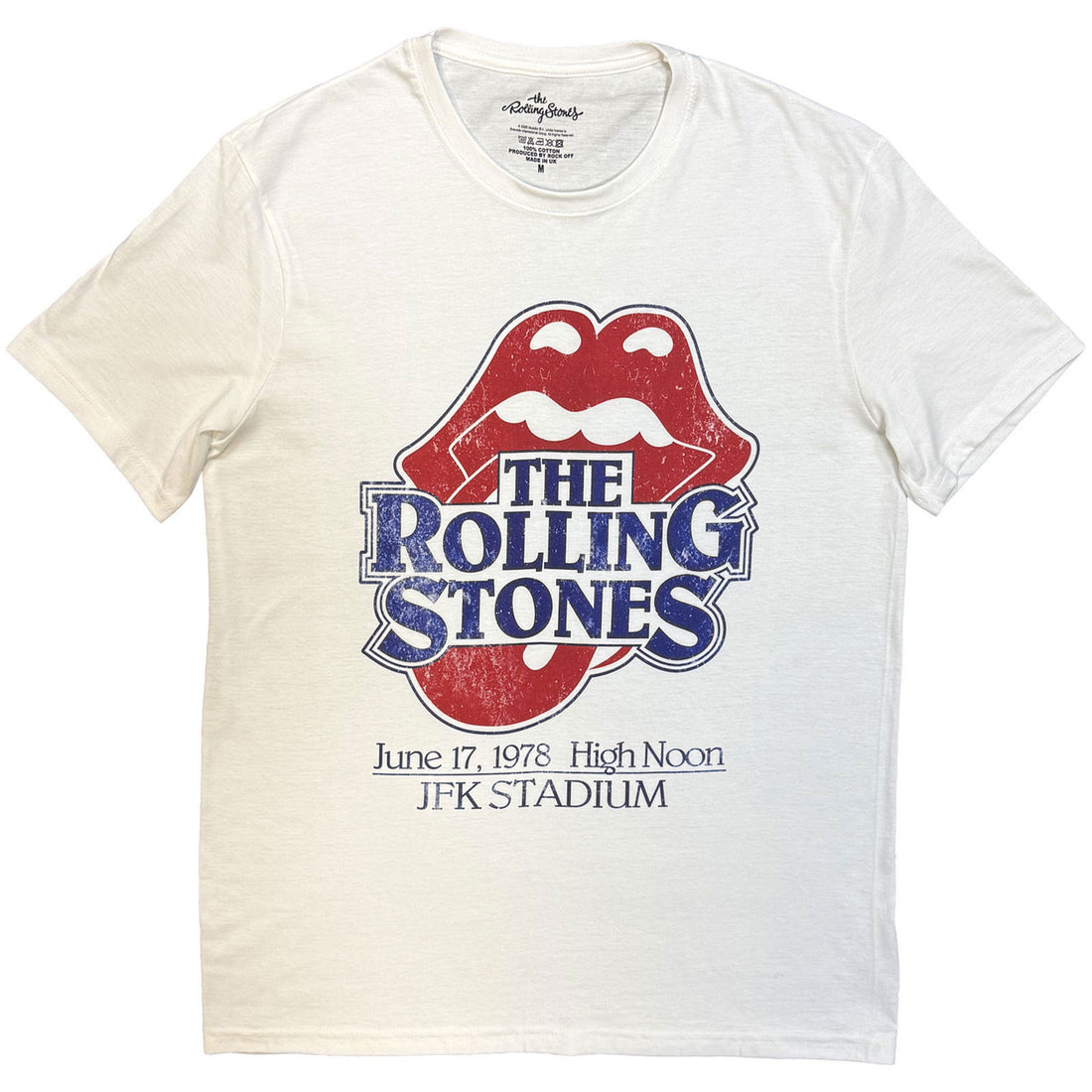 THE ROLLING STONES Attractive T-Shirt, High Noon JFK Stadium
