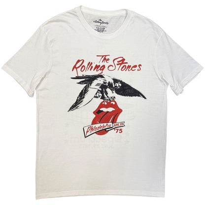 THE ROLLING STONES Attractive T-Shirt, Philadelphia Eagle 1975