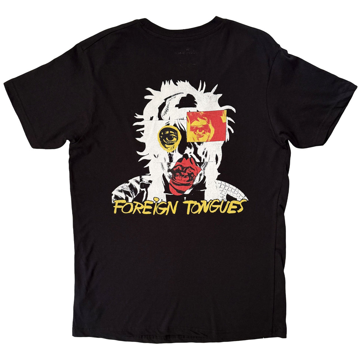 THE ROLLING STONES Attractive T-Shirt, Foreign Tongues Pocket Logo