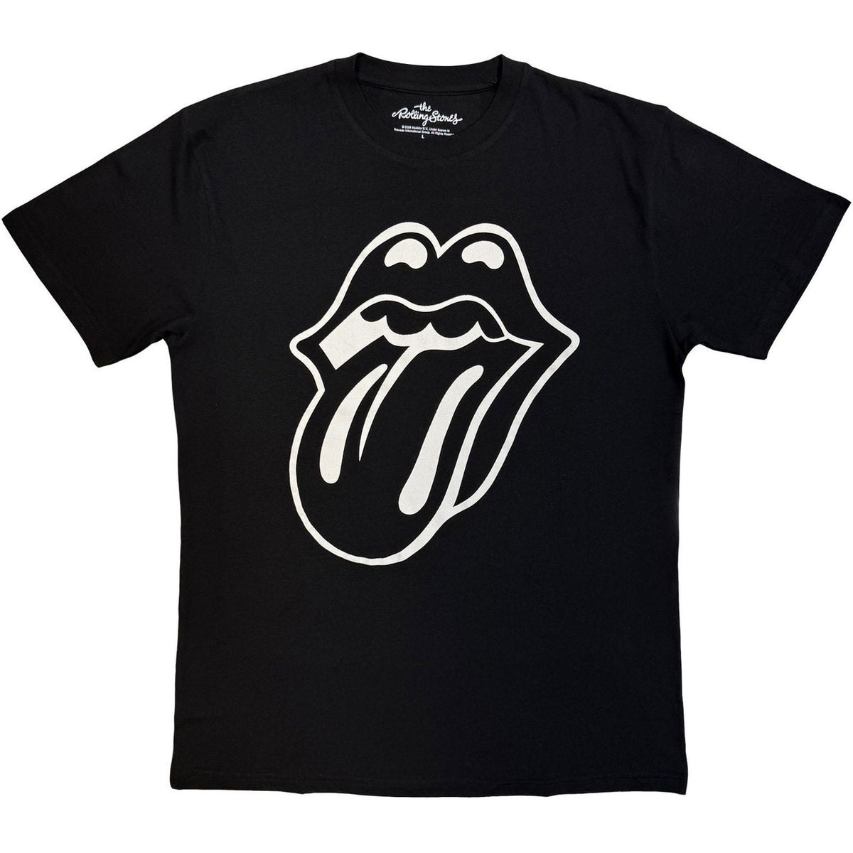 THE ROLLING STONES Attractive T-Shirt, Classic Tongue Mono