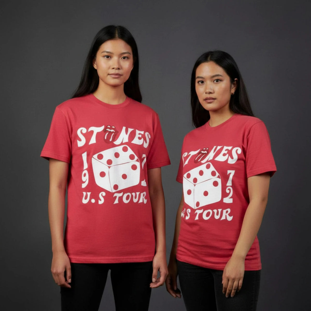 THE ROLLING STONES Premium T-Shirt, Dice Tour &