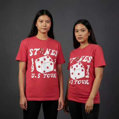 THE ROLLING STONES Premium T-Shirt, Dice Tour &