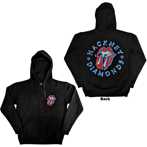 THE ROLLING STONES Attractive Hoodie, Logo and Tongue