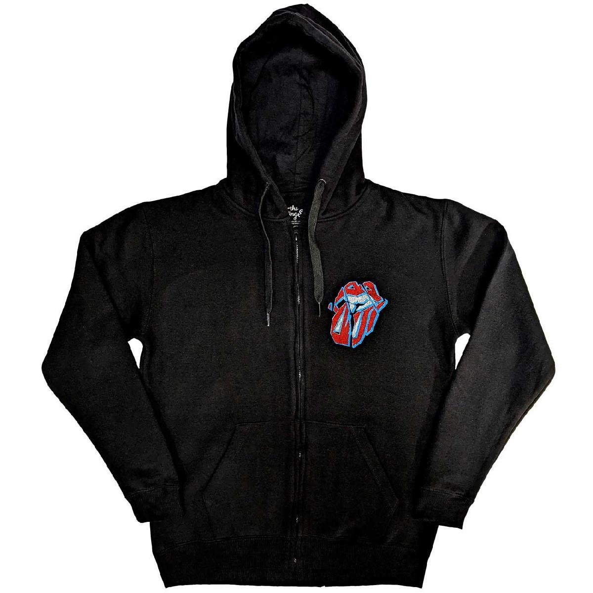 THE ROLLING STONES Attractive Hoodie, Logo and Tongue