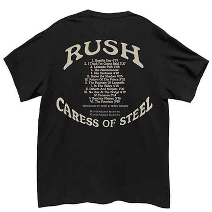 RUSH Attractive T-Shirt, Caress Of Steel