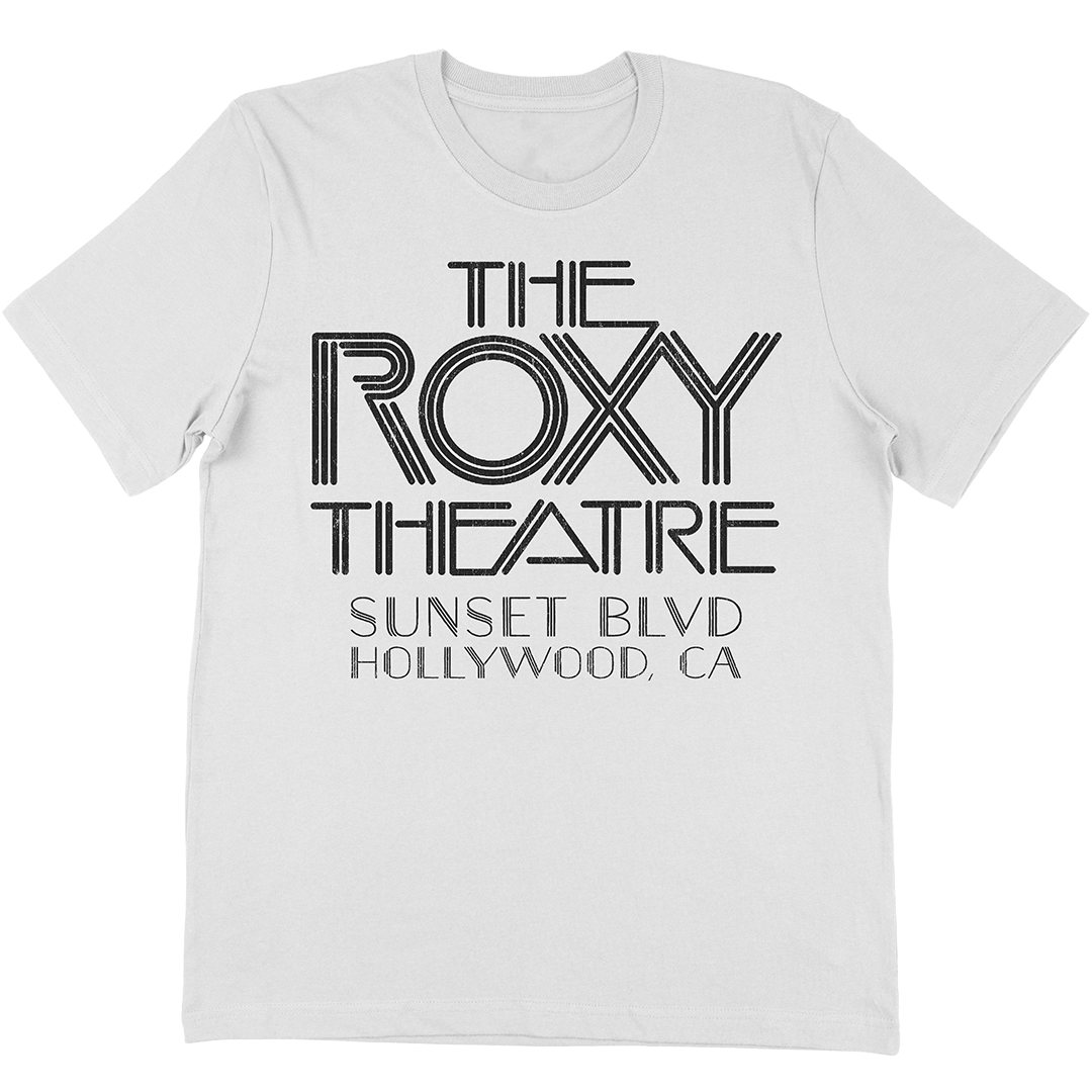 Roxy Theatre Logo T-Shirt in White