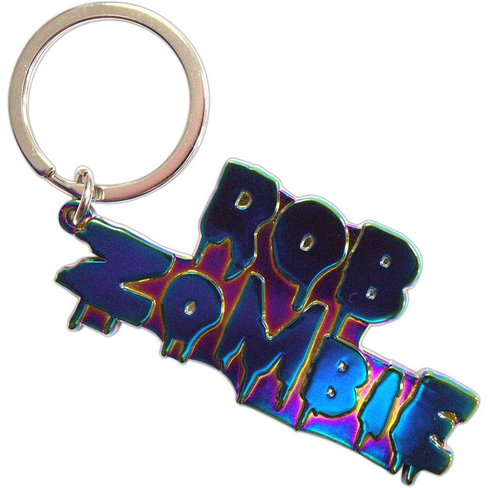 ROB ZOMBIE Keychain, Multicoloured Logo