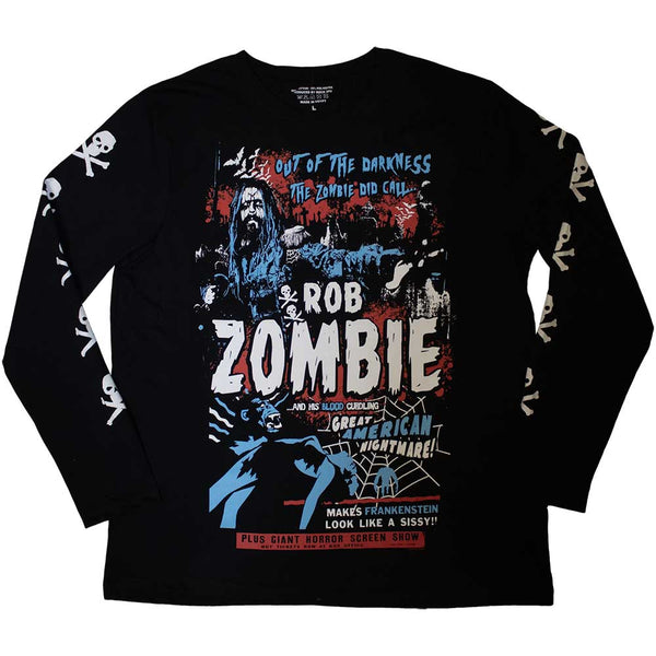 ROB ZOMBIE Attractive T-Shirt, Zombie Call