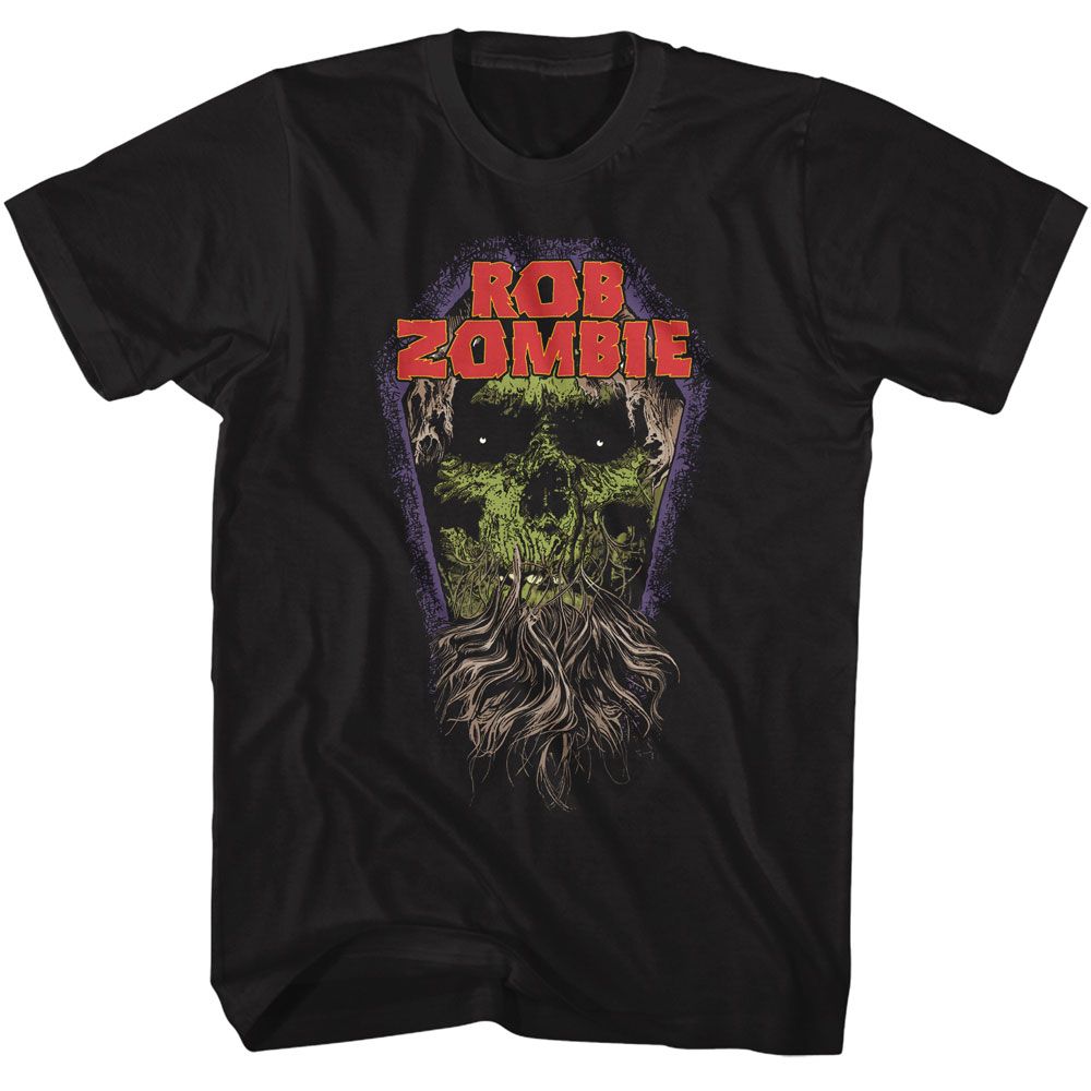 ROB ZOMBIE Eye-Catching T-Shirt, Coffin Zombie