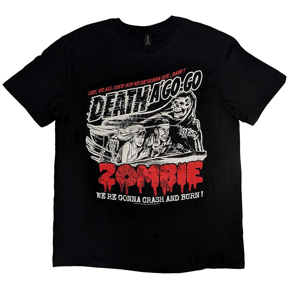 ROB ZOMBIE Attractive T-Shirt, Zombie Crash