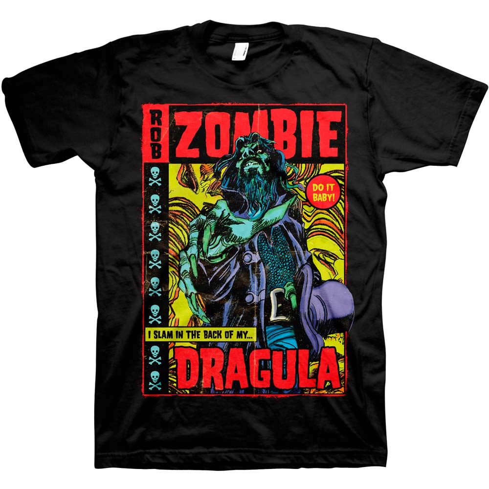 ROB ZOMBIE Powerful T-Shirt, Dragula